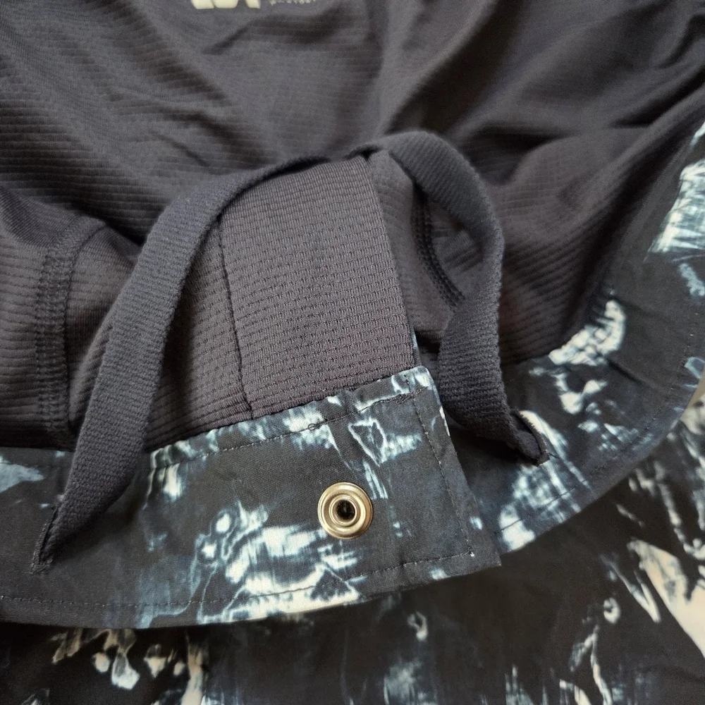 Men's VRST M Medium 5" Slim Fit Resort Shorts Swim Trunks - Indigo Craft Tie Dye - Picture 8 of 15